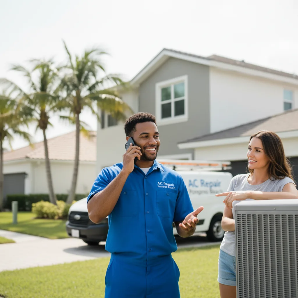 AC Repair Pompano Beach customer support in Magna Metro